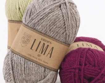 DROPS LIMA Perfect everyday yarn made from alpaca and wool