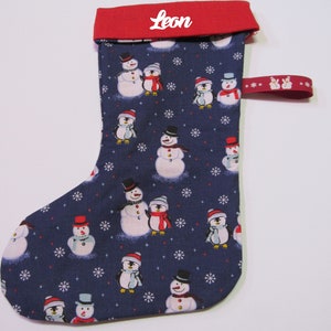 Santa Claus boot / Santa Claus stocking / Christmas stocking with name