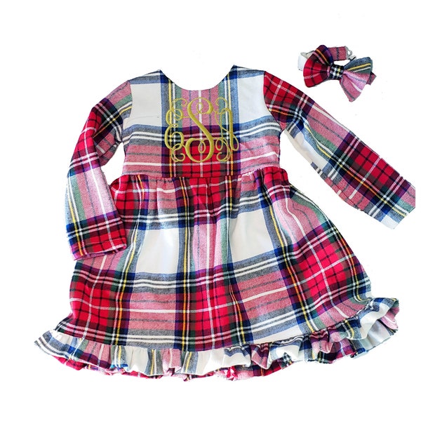 Toddler Christmas Dress Etsy