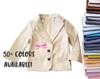 baby girl blazer suit