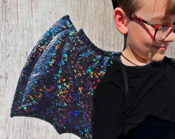 Disfraz de alas de dragón holográficas: Cosplay de Halloween, Disfraz