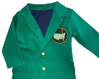 Golf Jacket, Kelly Green Blazer, Boys First Birthday