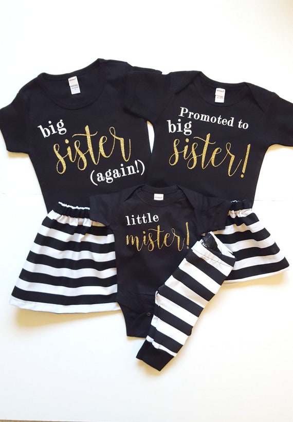 little sister baby outfit