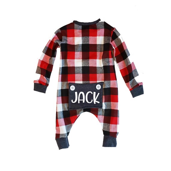 buffalo plaid long johns