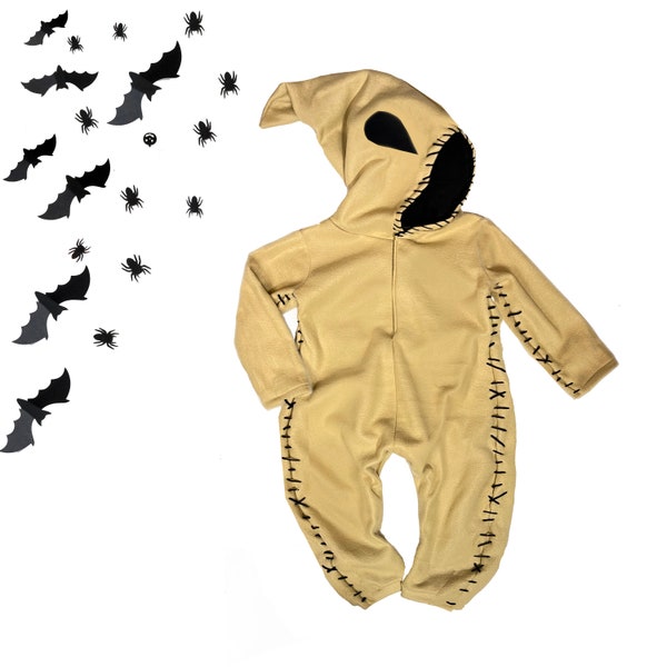 Disfraz de Boogieman Halloween, disfraz de Nightmare Boogyman para bebés, niños pequeños y tallas para niños