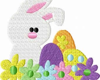 Easter Bunny - A Machine Embroidery Design for Easter