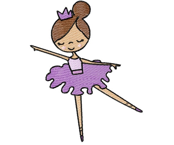 Ballerina Sketch- A Sketch Embroidery file for Embroidery Machines