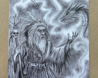 Shaman Music - A5 art print
