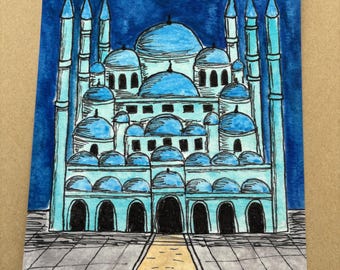 Mouse in Turkey - A5 art print