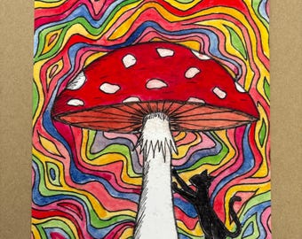 Curiosity - A5 art print