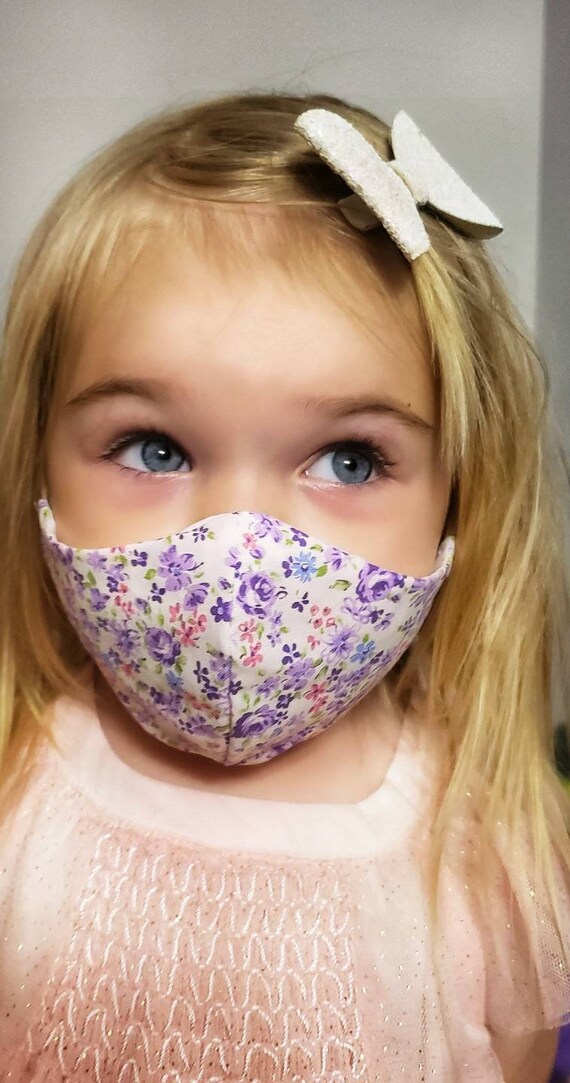 Washable Girl face mask kids maskprotect children Etsy