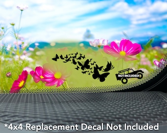 Swarm of Butterflies Vinyl Decal for 4x4 Off-road & Car Windshields
