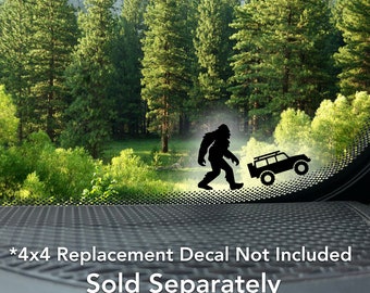 Bigfoot - Regular Guy Decal for 4x4 Windshields
