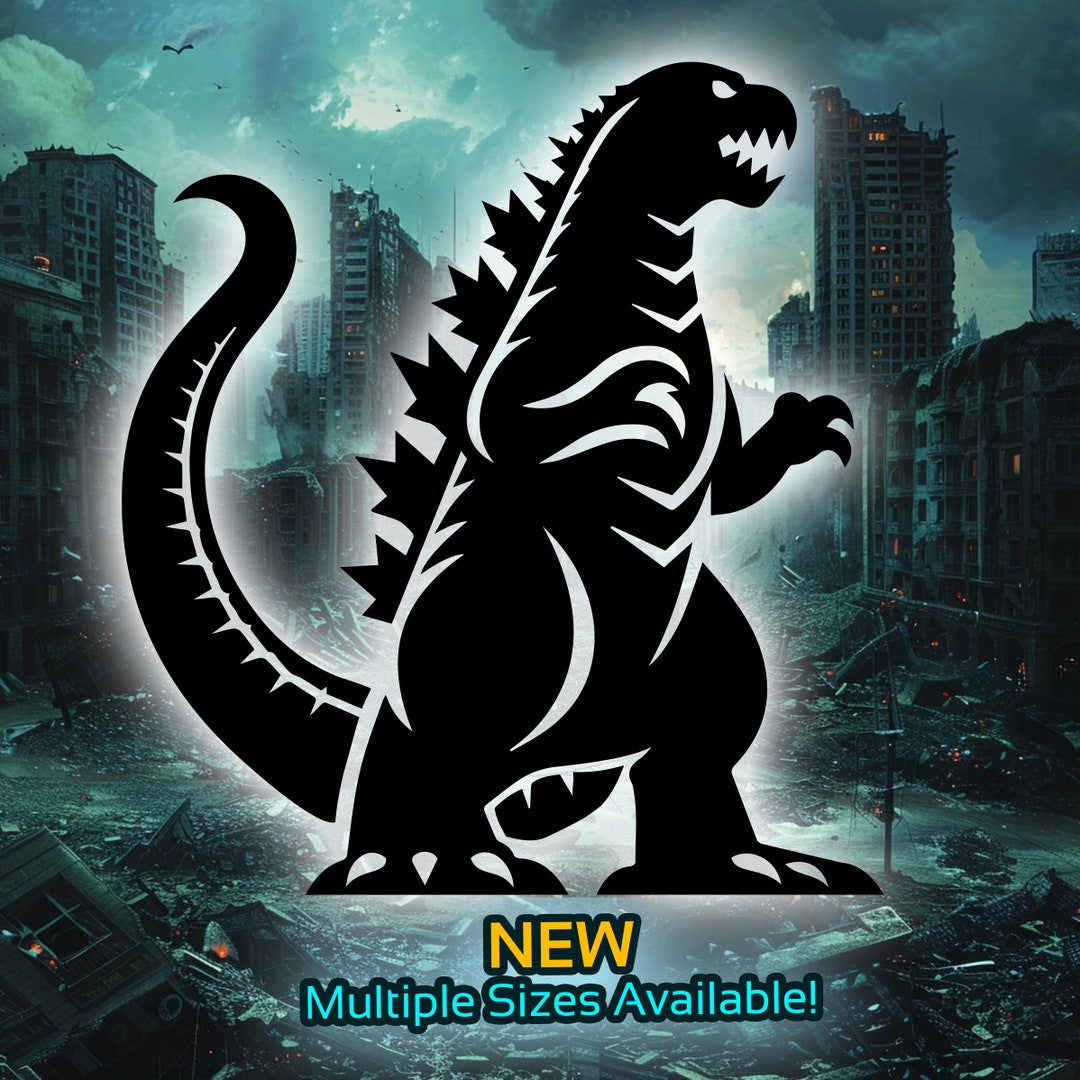 Godzilla the Destroyer Decal for 4 X 4 off Road Vehicles - Etsy