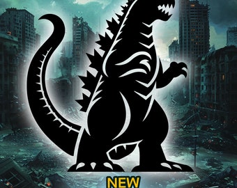 Godzilla the Destroyer Decal for 4 x 4 Off Road Vehicles
