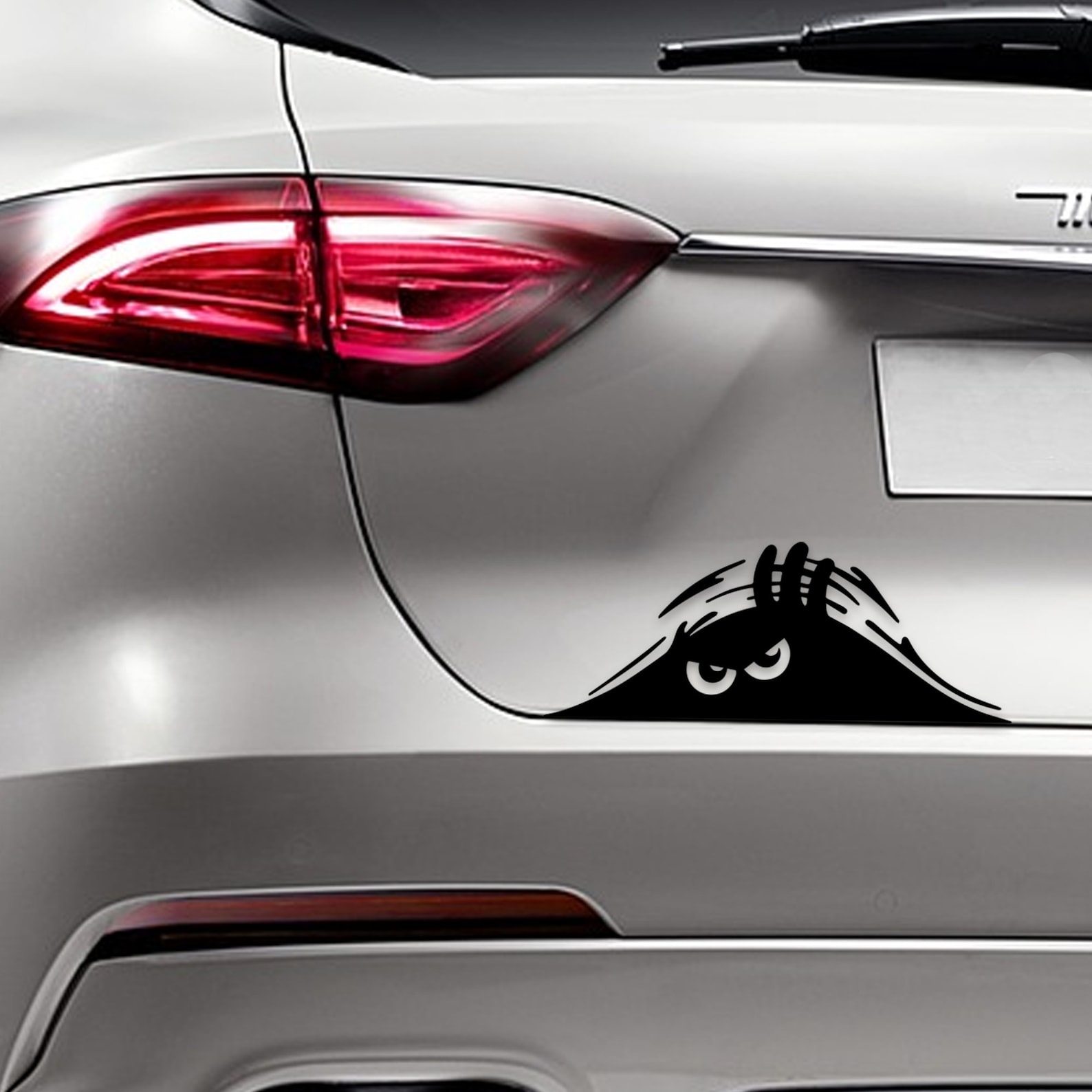 Peeking Monster Eyes Vinyl Decal Sticker - Etsy