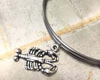 You're my lobster bracelet, girlfriend gift, adjustable bangle,  best friend gift, designer inspired