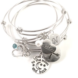Tennis bracelet, charm bracelet, Personalized Tennis bracelet, Tennis racket charm, Racket Charm bracelet, for her, team gift image 3
