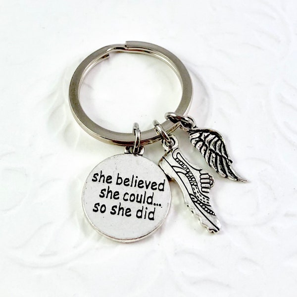 Running Keychain Etsy