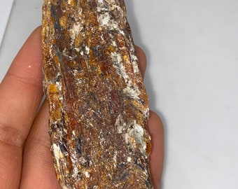 Orange KYANITE Raw Crystal (123gr) Kyanite Disthen Crystal