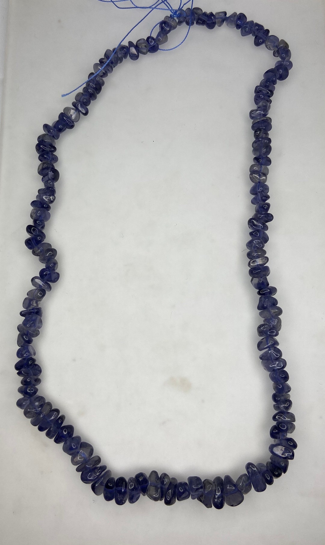 Iolite Mini Drop Layering Necklace