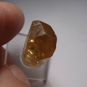 Yellow SCAPOLITH Raw Crystal 5.7grams Yellow Scapolite Crystal rough, Tanzania 2 image 5