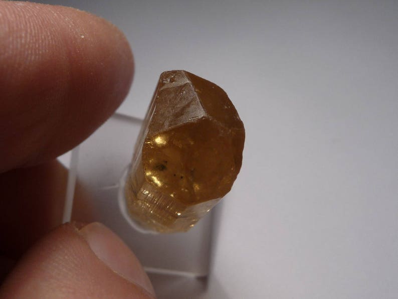 Yellow SCAPOLITH Raw Crystal 5.7grams Yellow Scapolite Crystal rough, Tanzania 2 image 5