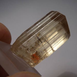 Yellow SCAPOLITH Raw Crystal 5.7grams Yellow Scapolite Crystal rough, Tanzania 2 image 1