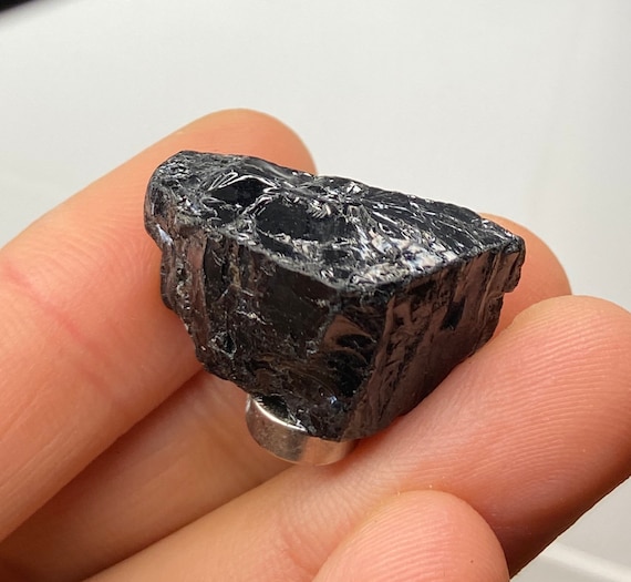 Black Tourmaline Magnet, Black Tourmaline Fridge Magnet - Etsy