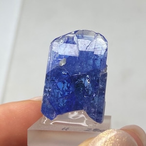 TANZANITE Raw Crystal Level (6gr.) Natural blue Tanzanite Crystal, Rough
