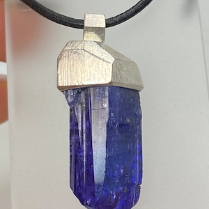 Tanzanite Crystal 925/Sterling Silver Pendant Tanzanite Crystal Pendant 925/Sterling Silver Christmas Gift Gift