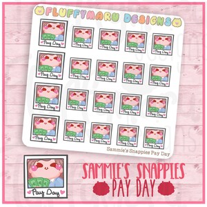 Sammie die Snappies Zahlen Tag || Sticker, süße Sticker für Erin Condren (ECLP), Filofax, Kikki K, etc.. || SFS201