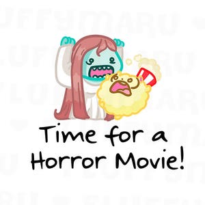 Amostra de lembrete de filme de terror || Adesivos de planejador, adesivos fofos para Erin Condren (ECLP), Filofax, Kikki K, etc. SS29