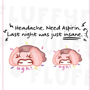 Pouah ! / Sammie stressé || Stickers agenda, Stickers mignons pour Erin Condren (PCPE), Filofax, Kikki K, etc. || SFS52