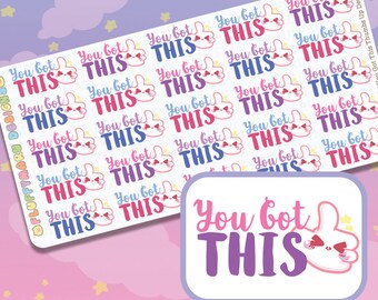 Biggie You Got This Thumbs Up || Planner Stickers, Cute Stickers for Erin Condren (ECLP), Filofax, Kikki K, Etc. || BSS53