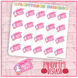 Spark Joy Pandamimi|| プランナー ステッカー、Erin Condren (ECLP)、Filofax、Kikki K などのかわいいステッカー || MTP83