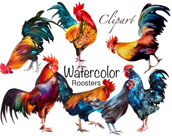 Frosted Rooster Etsy