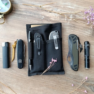 Organizador de bolsillo EDC/organizador EDC/estuche EDC/estuche para portátil/cartera EDC/organizador de bolsillo EDC/bolsillo frontal EDC/bolsa EDC/bolsillo EDC deslizante