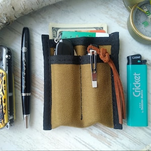 mini EDC/EDC pocket organizer/edc slip case/edc pocket Slip