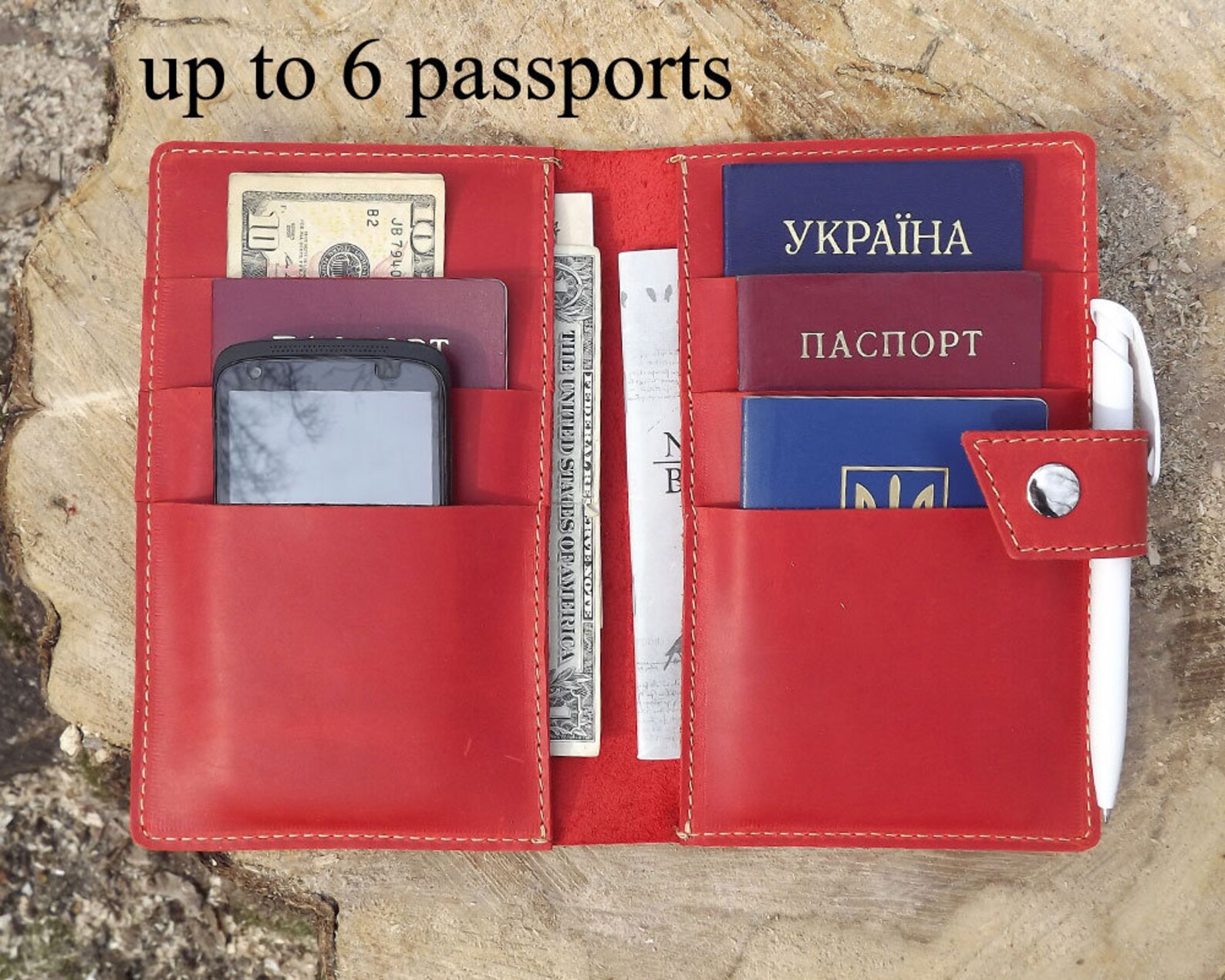 Family passport holder 4 Passport holder 6 Passports holder 8 Etsy