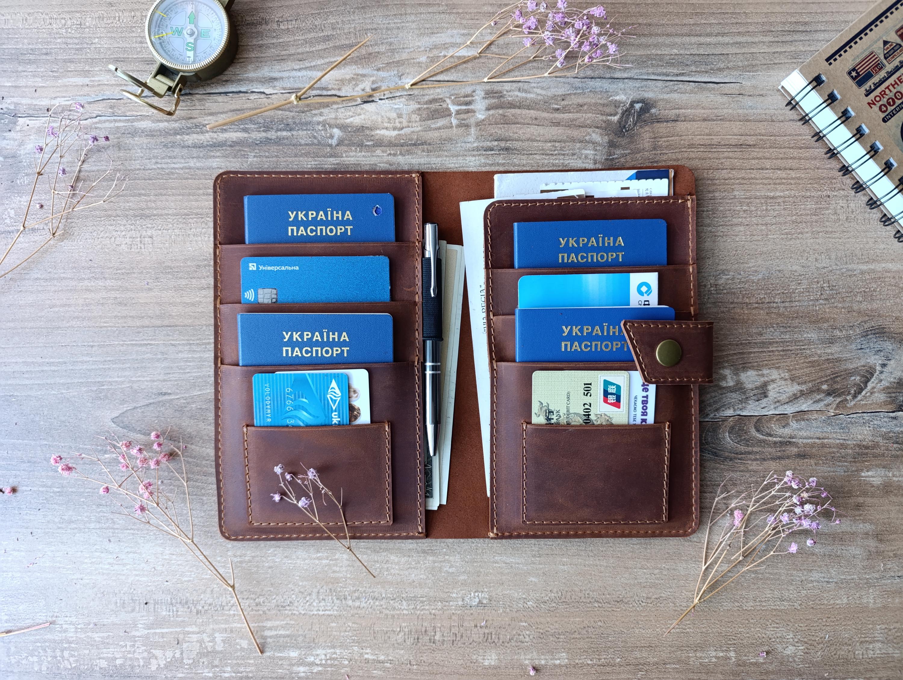 Document Holder Family Passport Holder For Leather Passports Family Passport Holder And Document Organiser (Holds  Passports) – TORRO IE