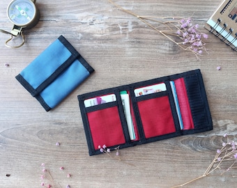 Minimalist Wallet, Cordura Wallet, Casual Cordura Wallet, Unisex Wallet, Waterproof Wallets, Compact Cordura Wallet, Gift for him, Wallet