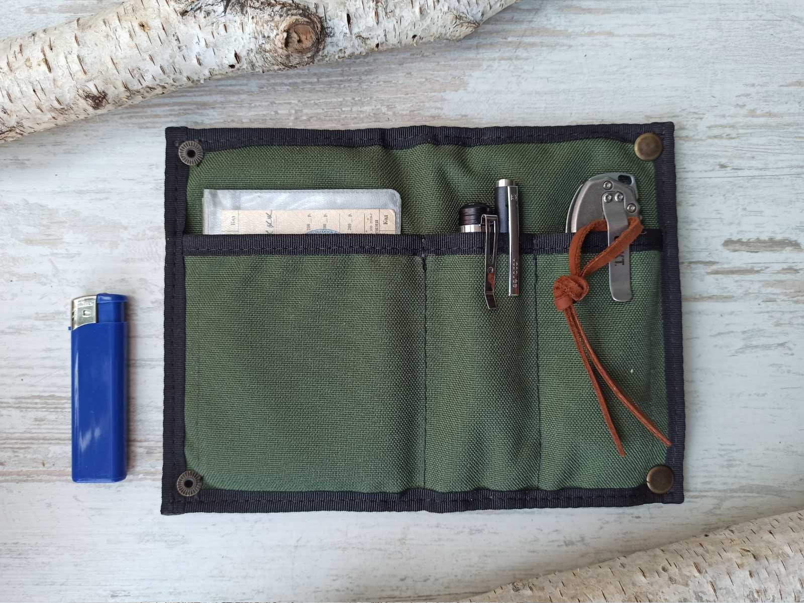 Note Edc Case EDC Pocket Organizer Edc Slip Case Notebook Case Etsy UK