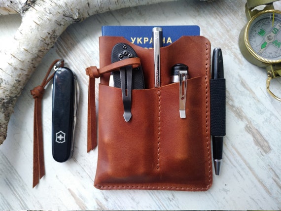 Front Pocket Wallet EDC Gifts for Him Tassen & portemonnees Bagage & Reizen Reisportefeuilles 