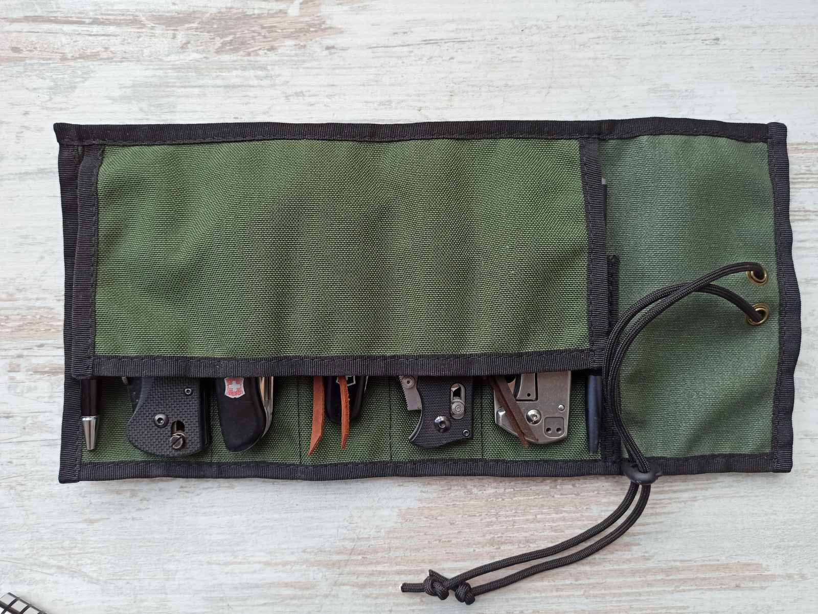 EDC Roll /edc knife roll up bag/1000d Cordura/case for Etsy