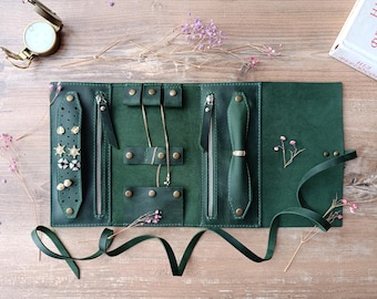 Travel jewelry case, travel jewelry organizer, jewelry organizer travel, jewelry roll, Bridesmaid Gifts, Necklace case, Christmas gift