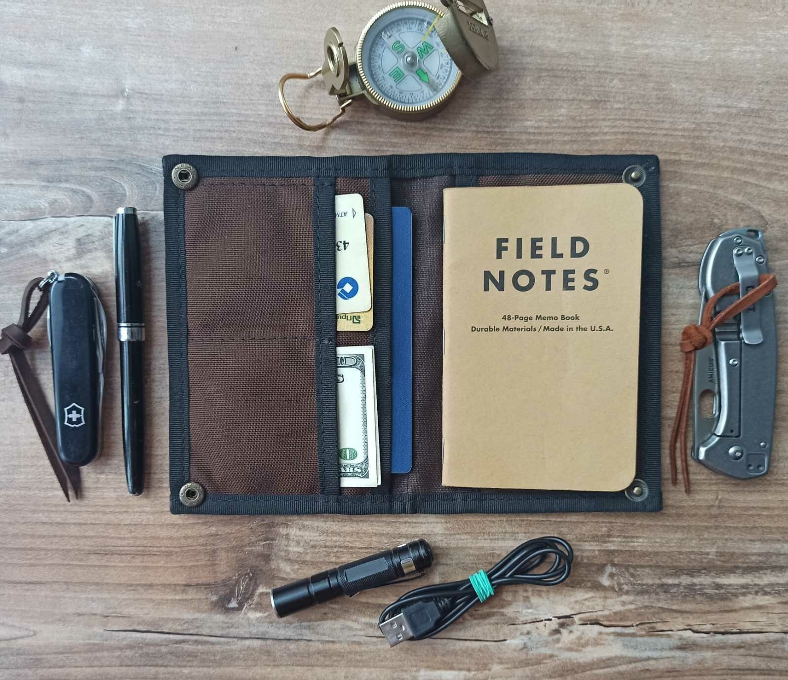 Note Edc Case EDC Pocket Organizer Edc Slip Case Notebook Case Etsy UK