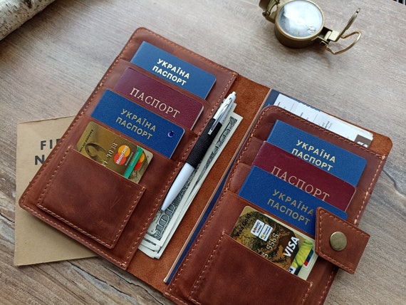 THE ERITAGE, Portefeuille et étui pour passeport