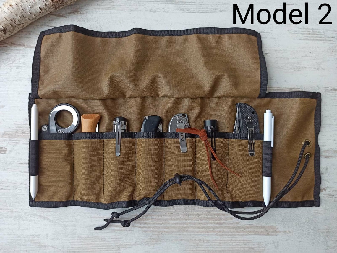 EDC Roll /edc Knife Roll up Bag/1000d Cordura/case for Etsy