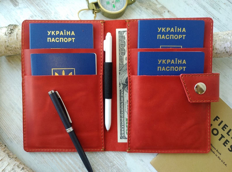 Family passport holder 4 Passport holder 6 Passports holder 8 Etsy